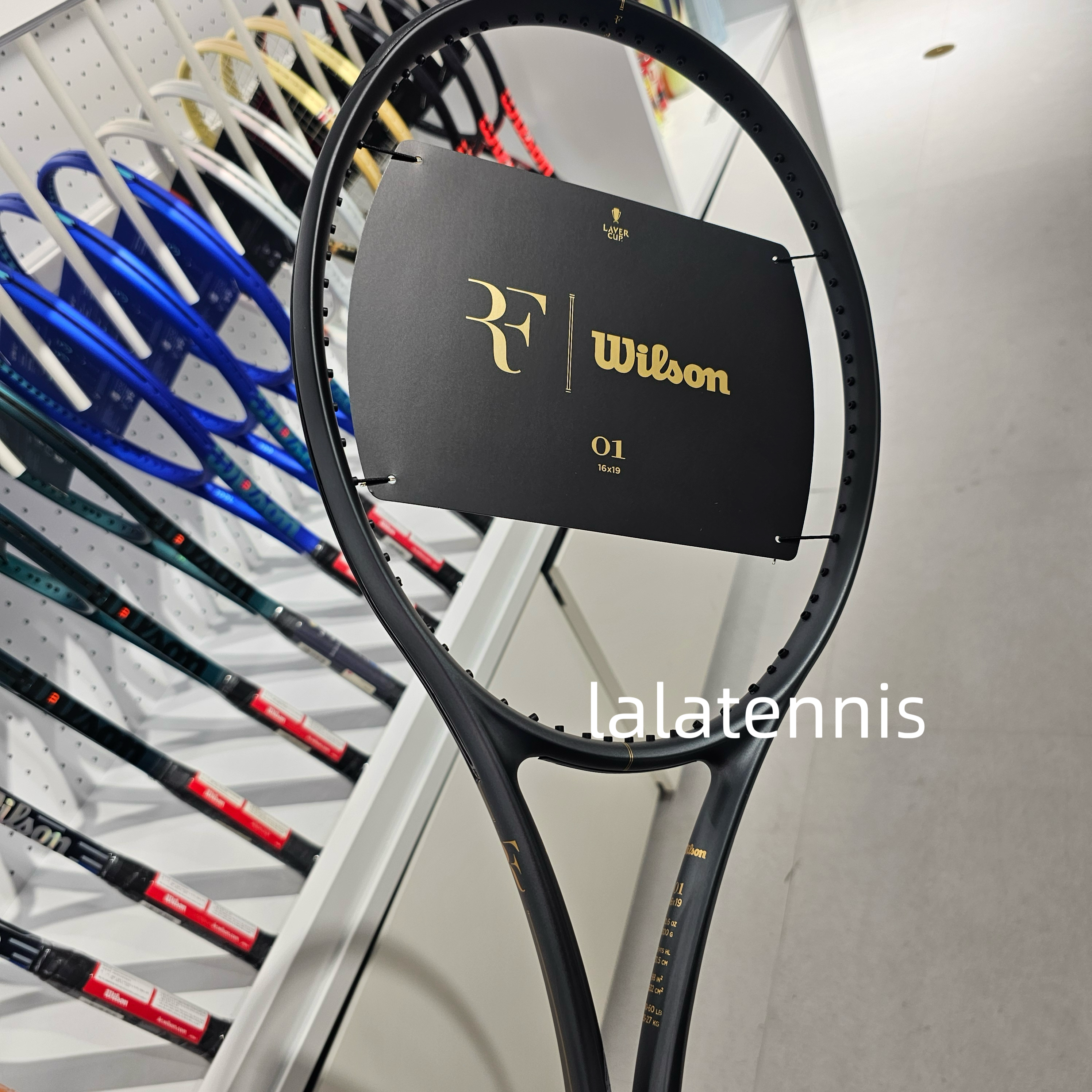 韩国直邮｜威尔胜Wilson2025新费德勒联名款RF01全碳素专业网球拍