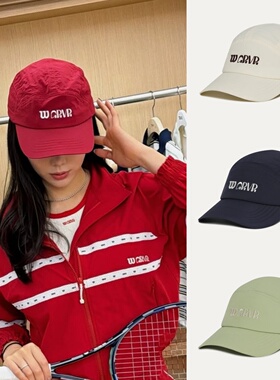 韩国直邮 WILSON x GROVE联名款AirMotion梭织透气网球帽 26春夏