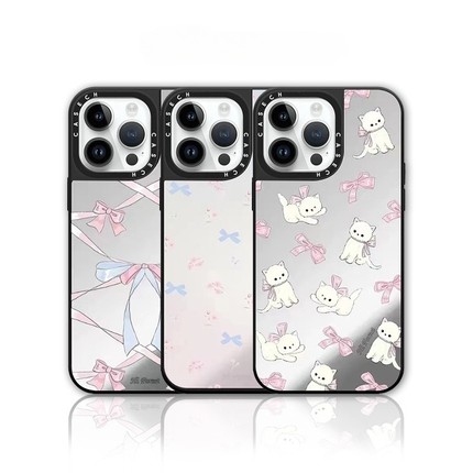 CASE联名森林早报适用于iPhone17ProMax手机壳苹果16pro防摔14防摔镜面可爱情侣卡通简约13ins风12百搭全包壳