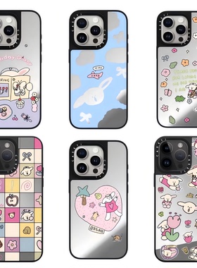 CASETI联名NIkioooo小菜狗适用iPhone17ProMax手机壳苹果16pro可爱15ins风14防摔13MagSafe磁吸12镜面全包壳