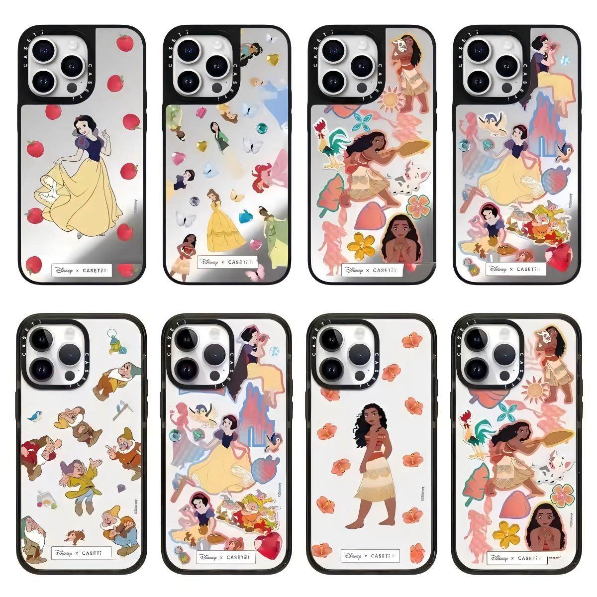 CASET联名Disney迪士尼白雪公主系列适用iPhone17ProMax手机壳苹果16pro可爱15百搭14女生13镜面12防摔全包壳