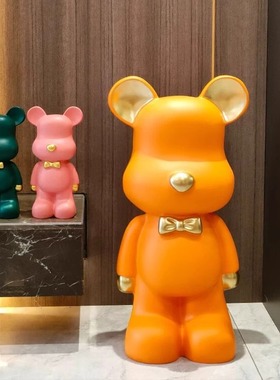 客厅大号落地暴力熊存钱罐摆件