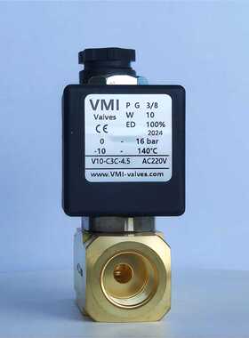 VMI电磁控制阀水阀电阀AC220V 3分接口G3/8   正品