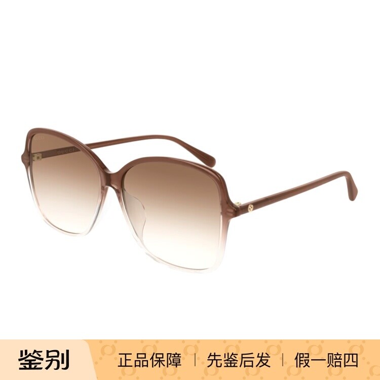 古驰时尚风韩版大方框墨镜图片