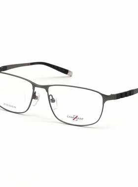 商务男款Charmant近视全框方形眼镜架ZT19859夏蒙Z钛光学眼镜框