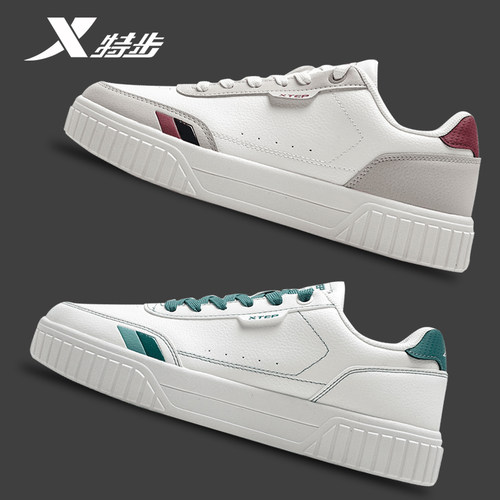 特步男鞋板鞋低帮百搭学生