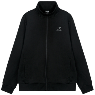 特步卫衣外套男士开衫春秋款官方旗舰店正品2026新款春季运动夹克