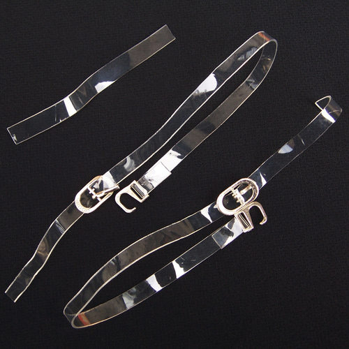 女士透明隐形绕脚脖子束鞋带