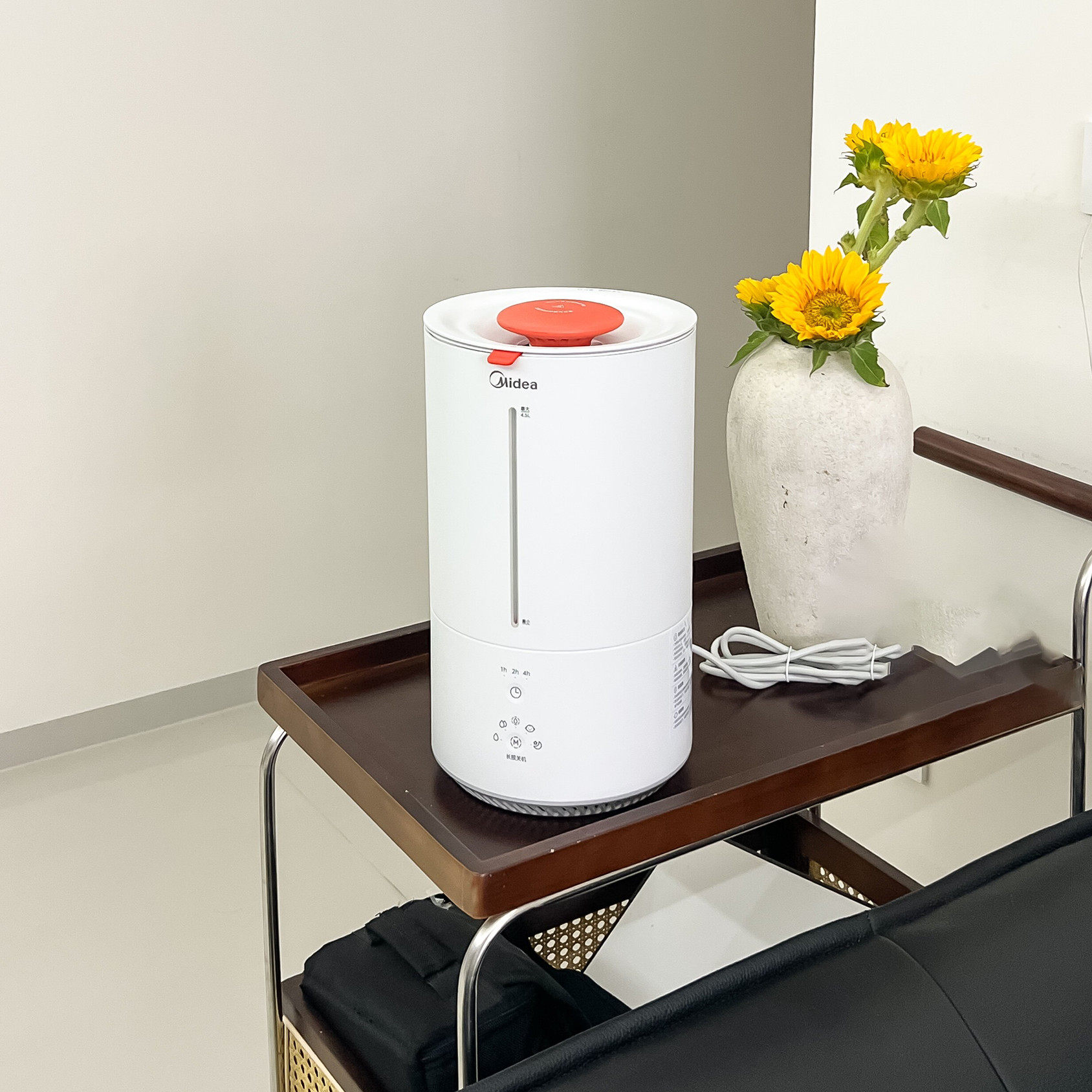 美的热蒸发无雾加湿器新款2025年3R50蒸汽式空调卧室母婴加湿家用