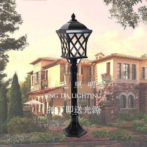 草坪灯欧式花园别墅公园户外防水草坪灯草地灯仿古铜景观灯