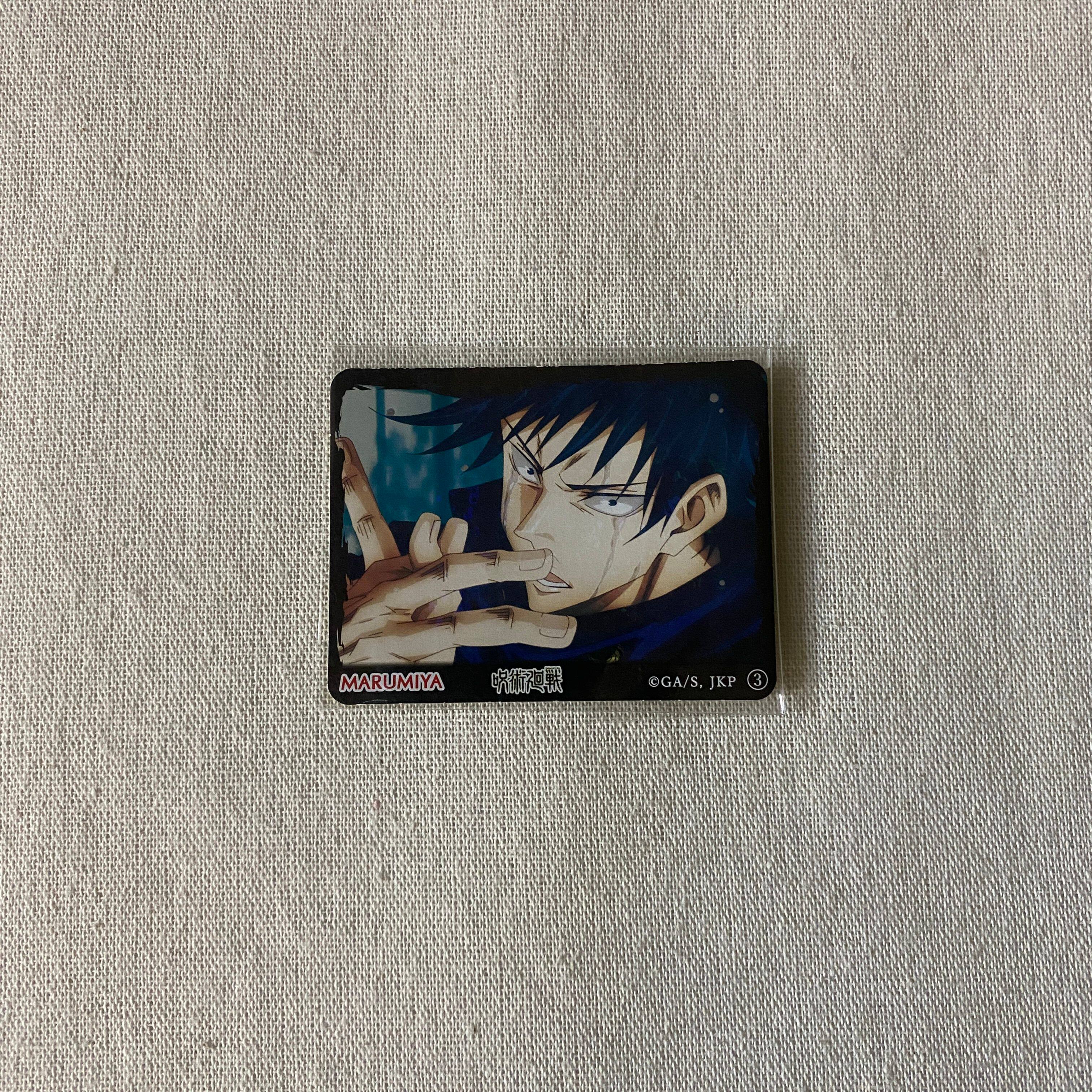 thumbnail for [Jujutsu Kaisen] Fushiguro Ehiya spot bar original painting big exchange badge through card paper piece millet tie bag