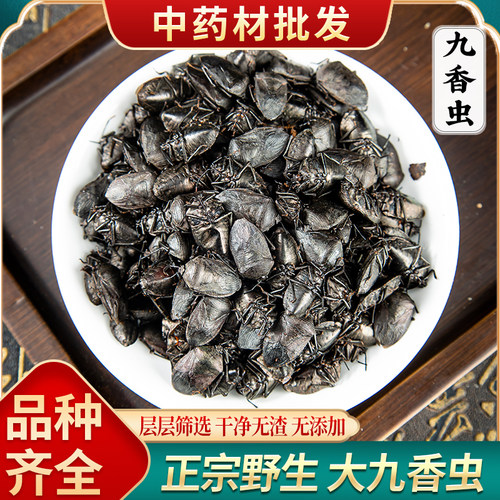 云南九香虫中药材野生九香虫500g克包邮正品打屁虫屁巴虫臭壳子虫 - 封面