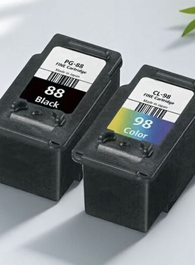 佳能PG-88黑色墨盒CL-98彩色墨盒E500 E600 E610打印机墨盒墨水