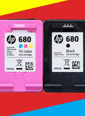 原装惠普hp deskjet4678（F1H99B）喷墨打印机680墨盒墨水黑彩色