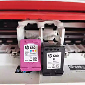 5088 惠普原装 5078 K4U05B 3838打印机680墨盒水黑彩色 hp3636