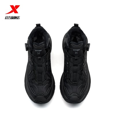 特步男鞋游踪Elite棉鞋户外鞋