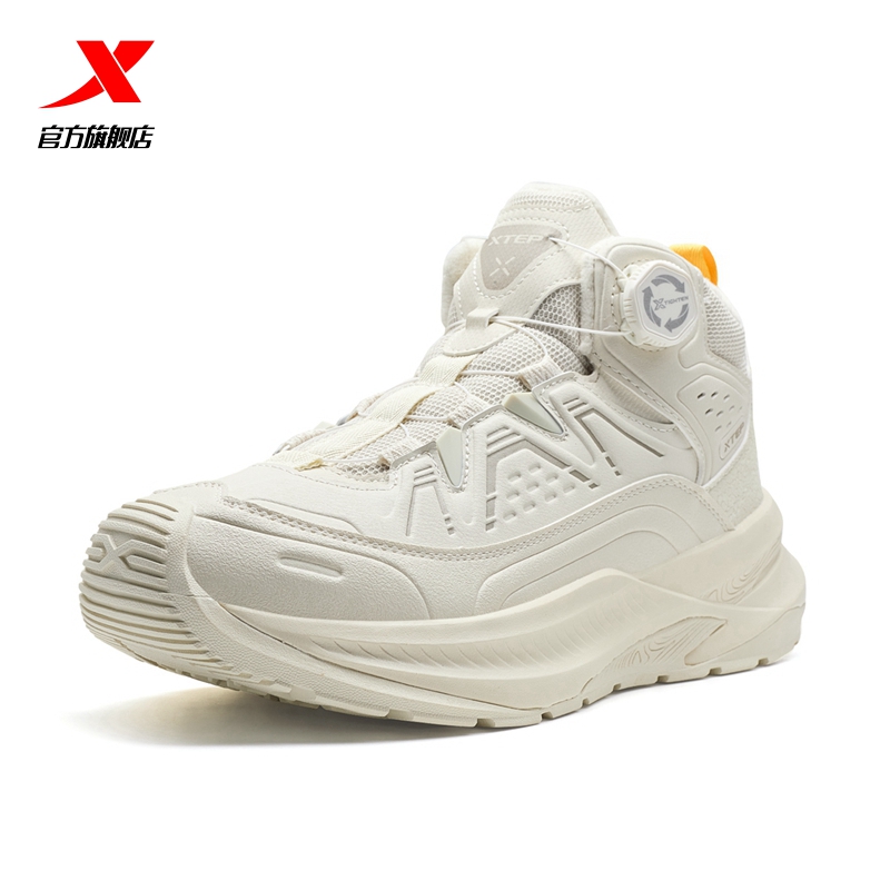 特步男鞋游踪Elite棉鞋户外鞋
