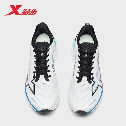 特步男鞋360X SE丨跑步鞋男款2025新款减震轻便黑色青少年运动鞋
