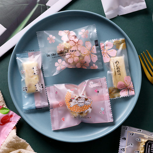 2026新款新年雪花酥牛轧糖包装袋
