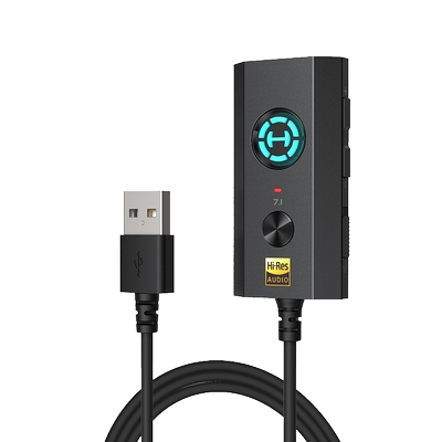 漫步者GS04USB接口独立声卡声道