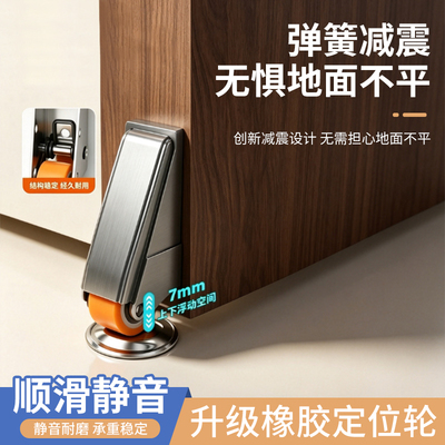 辅助支撑轮防门下垂轮子提门神器木门下沉修复抬门滑轮带轴承静音