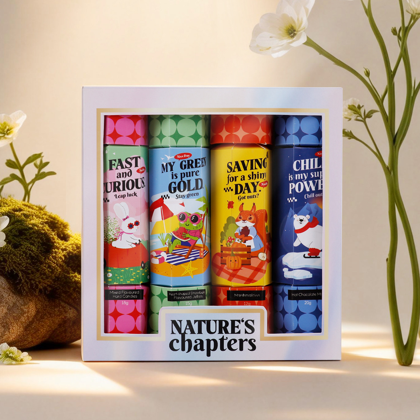 生日礼物送儿童创意卡通糖果礼盒节日礼品小孩爱吃硬糖软糖盒装