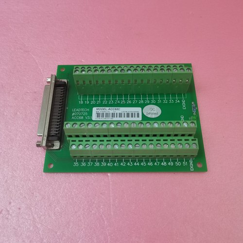 LEADTECH全新ACC68V3.1端子板