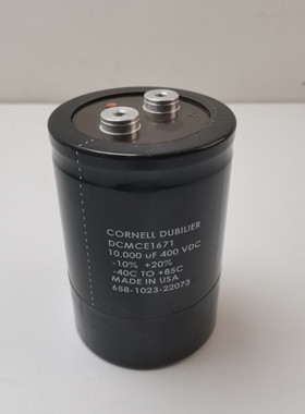 CORNELL DUBILIER美国DCMCE1671电解电容器10000UF/400V原装拆机
