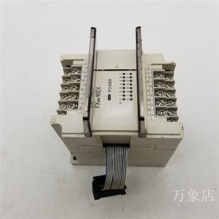 原装拆机三菱FX0N-16EX/8EYT模块PLC控制器实物拍摄