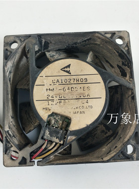 E500 变频器风扇 CA1027H09 MMF-06D24ES 24VDC  0.1A 实物拍摄