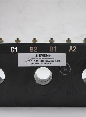 SIEMENS SAMMS-5CT E93779 LR89403 电流互感器 80-270A 实物拍摄