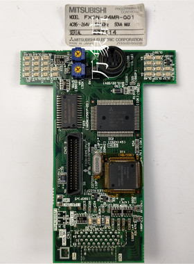 PLC FX0N-24MR-001 模块主板 FX0N-24M（CPU）JYA331A79604B