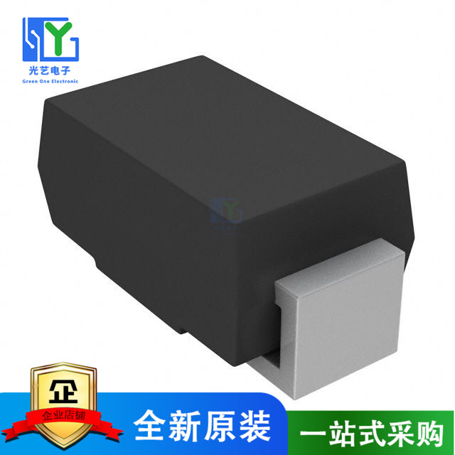 原装 SS12-E3/61T DIODE SCHOTTKY 20V 1A DO214AC