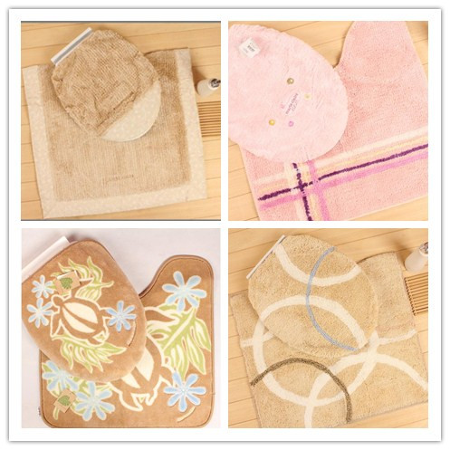 内野纯棉速干纤维LAURA ASHLEYU抗菌防臭马桶盖套U垫套装maumaloa