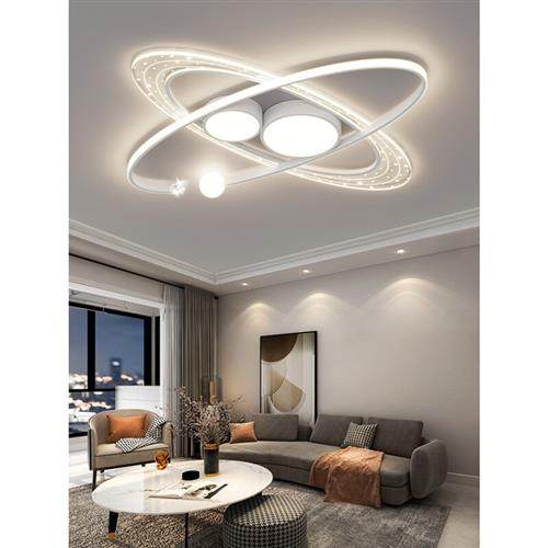 定制汇香天泽广东中山灯具 三室两厅客厅吊灯现代简约网红全屋套