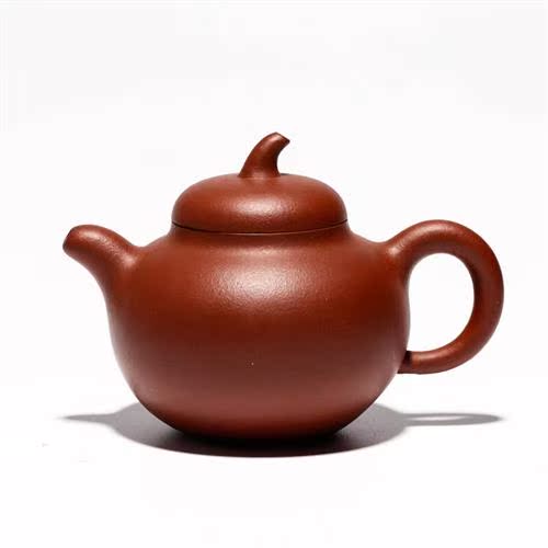 器型 宜兴紫砂壶 徐汉棠徒弟徐维真制 小茄段壶】180cc