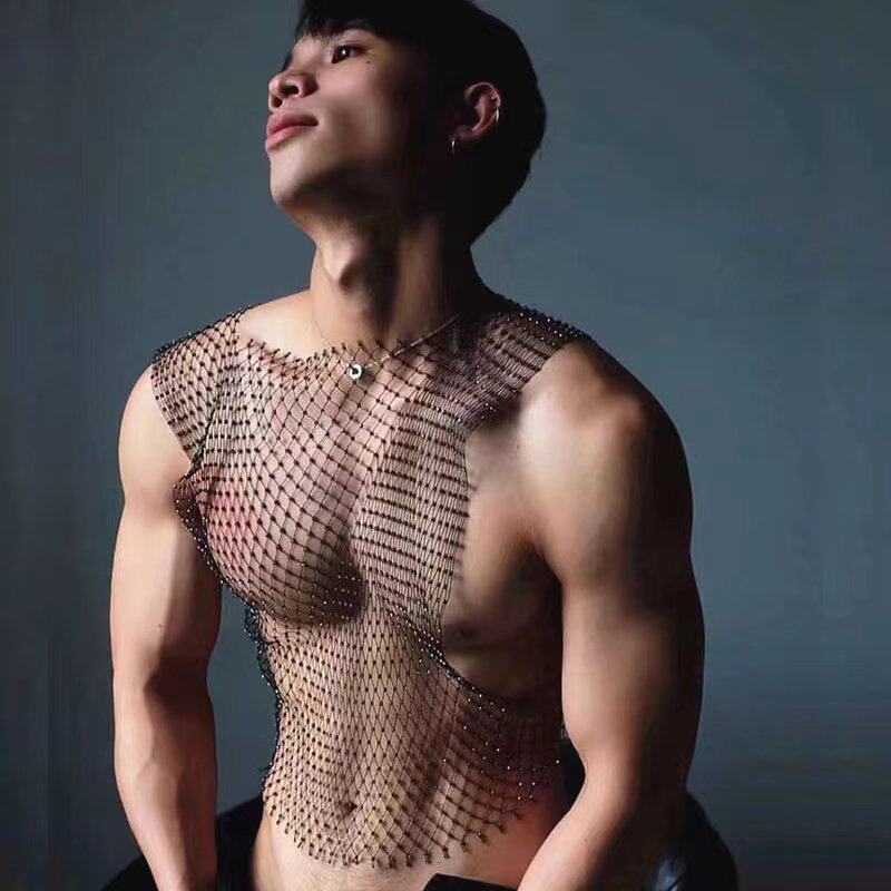 XINGCGLS男士T恤背心性感款