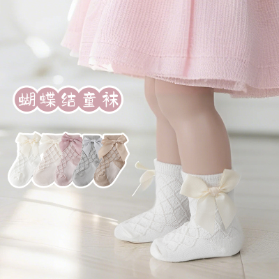 春秋女童洛丽塔公主袜小腿堆堆袜