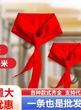 红领巾小学生专用抗皱1m通用初中生大号儿童标准高品质棉开学季