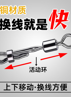 永联快速子线夹连接器八字环连接