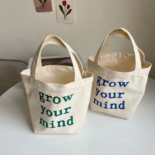 Брендовый шоппер, универсальный мобильный телефон, портативная система хранения для выхода на улицу, вместительная и большая льняная сумка, коллекция 2022, в корейском стиле