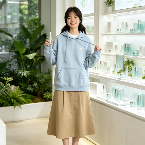 2026年植物医生卫衣年会款  加绒卫衣美容院化妆品店工作服