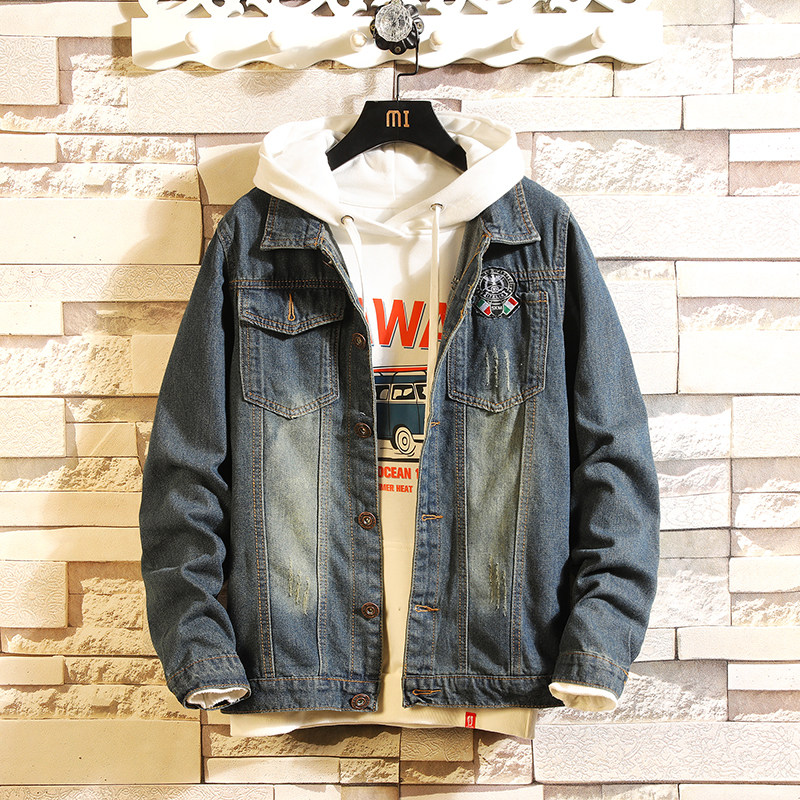 Spring and Autumn 2009 Denim Jacket, Men's Fit Jeans, Men's Denim Jacket