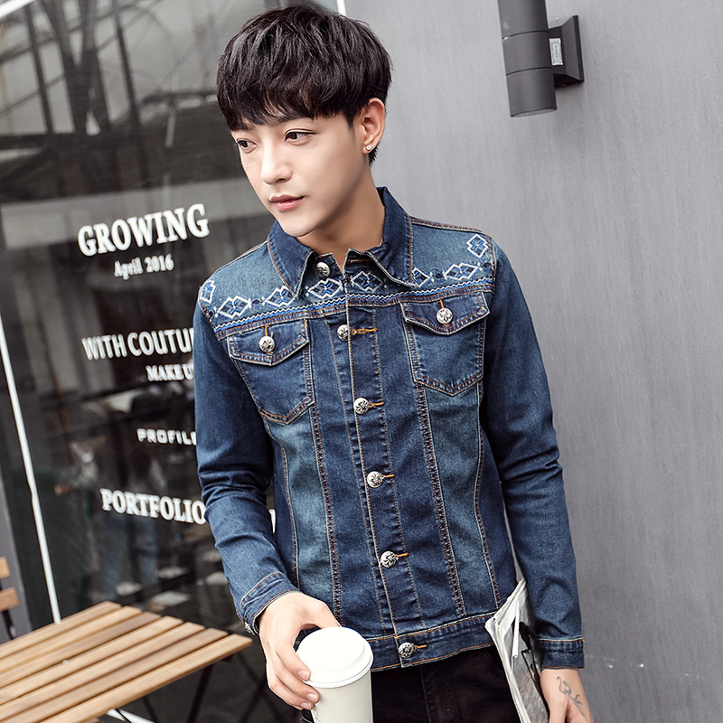 Spring and Autumn 2009 New Quality Inspection Denim Jacket, Men's Denim Jacket