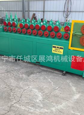 济宁展鸿12nn大型多轮飞剪钢筋调直机 全自动数控多轮调直机厂家