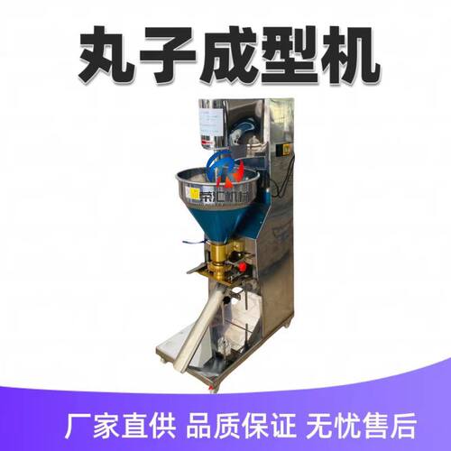 丸子加工设备 商用不锈钢丸子成型机 自动变频鱼丸鸡脯丸成型机器