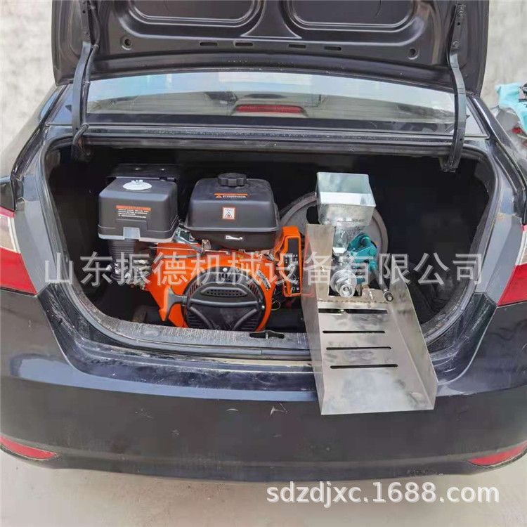 小轿车膨化机视频 玉米膨化机图片 振德五谷杂粮膨化机厂家