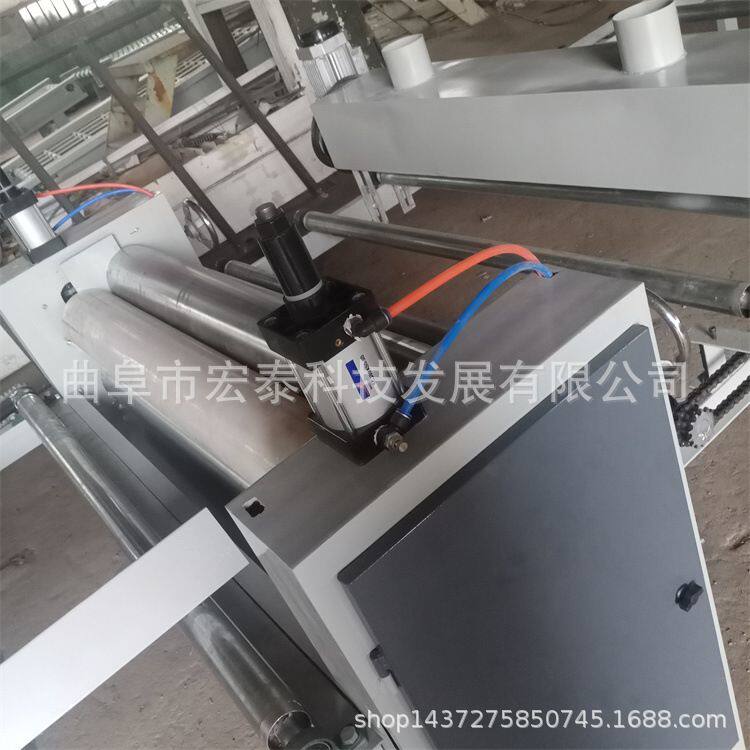 PUR大板贴面机木工机械厂家质量好的PUR贴面机 宏泰科技供货