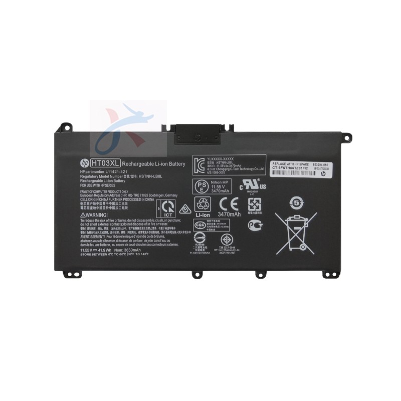 适用HP惠普星HSTNN-LB8M 14-CE3081 15S-dy0006TX TPN-i135电池