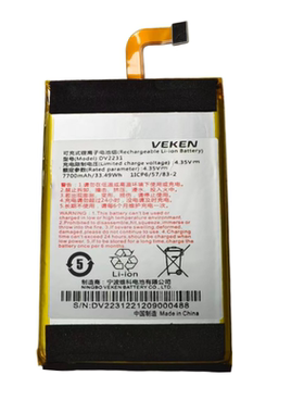 适用AUTEL道通MaxiCOM MK/MX900 MS906S2汽车检测电脑DV2231电池